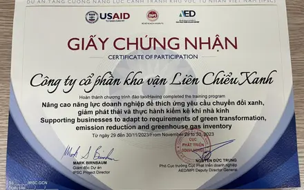 Workshop: Nâng cao năng lực doanh nghiệp nhằm thích ứng yêu cầu chuyển đổi xanh, giảm phát thải và thực hành kiểm kê khí nhà kính
